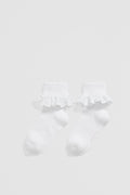 Rib Frill Sock