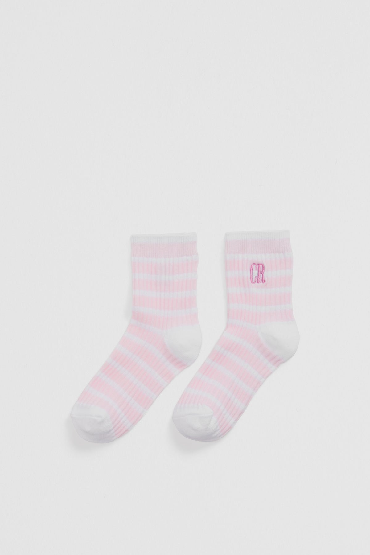 Rib Quarter Crew Sock