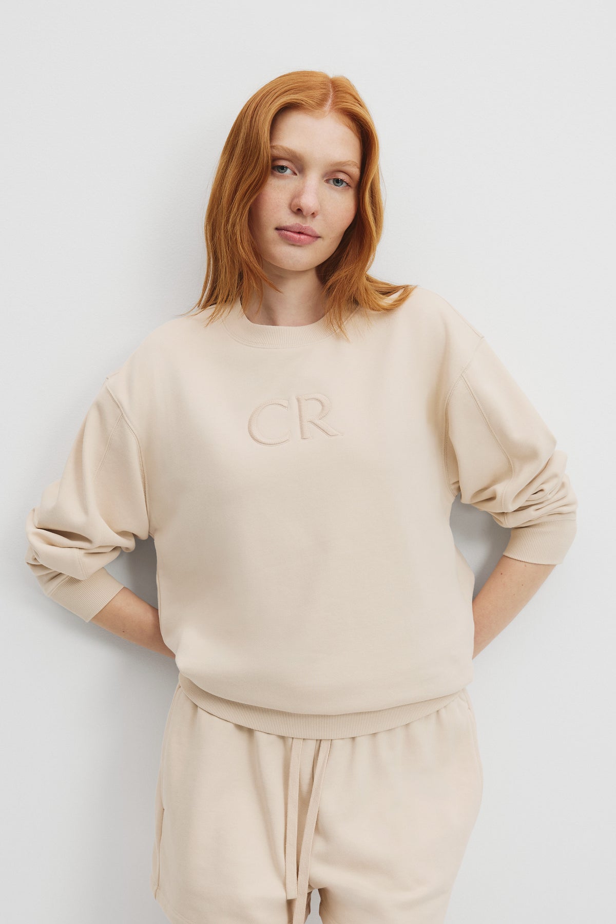 Australian Cotton Cr Logo Sweat
