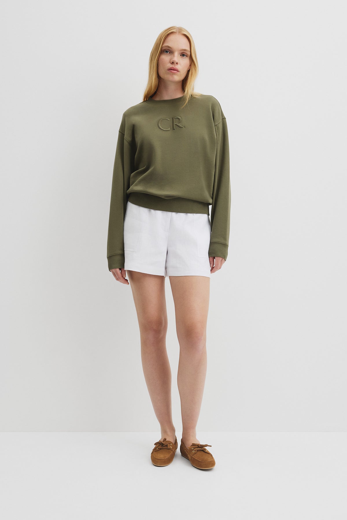 Australian Cotton Cr Logo Sweat