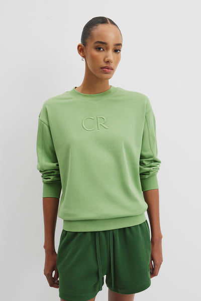 Australian Cotton Cr Logo Sweat