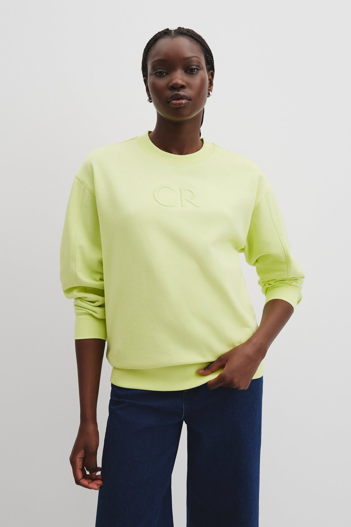 Australian Cotton Cr Logo Sweat
