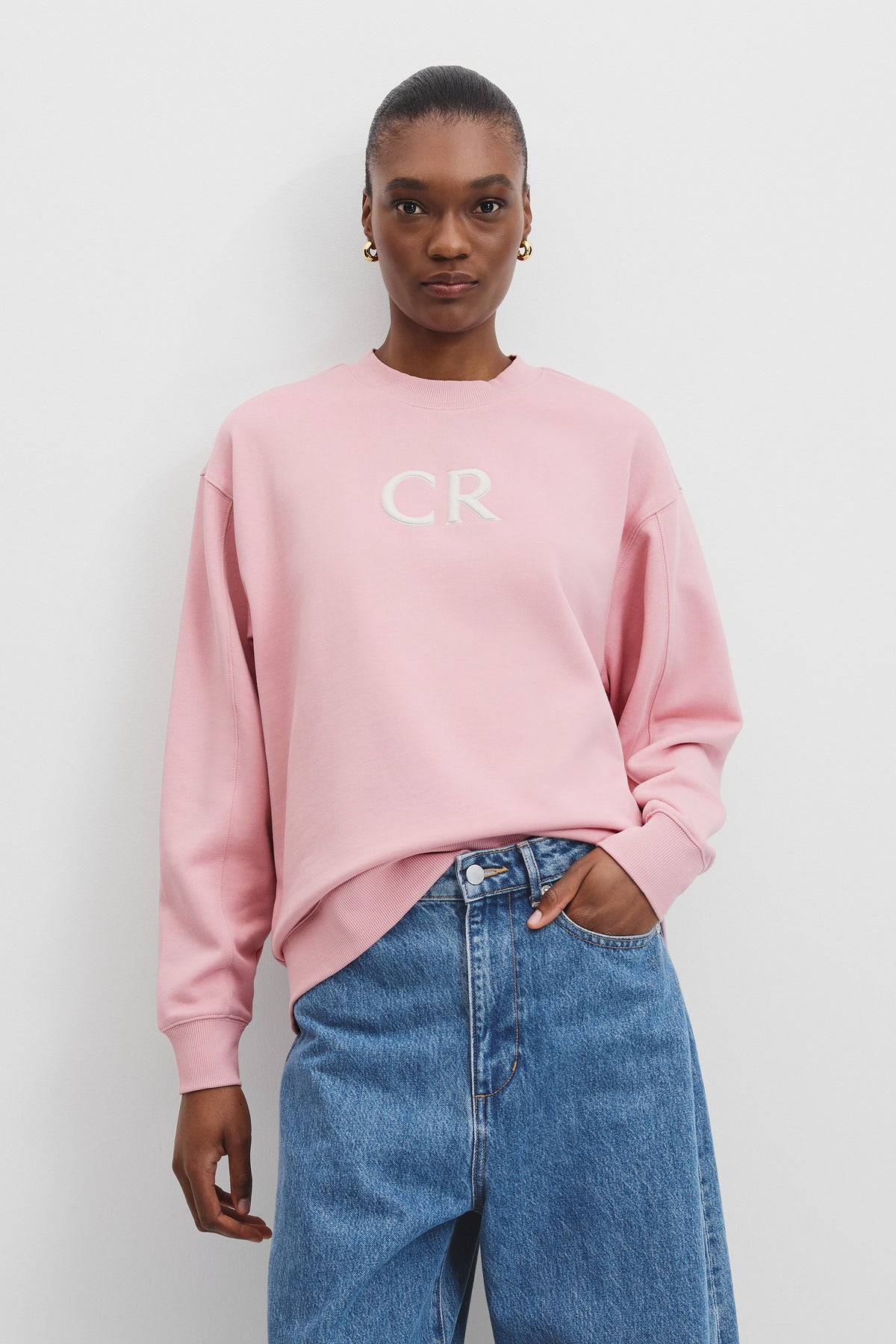 Australian Cotton Cr Logo Sweat