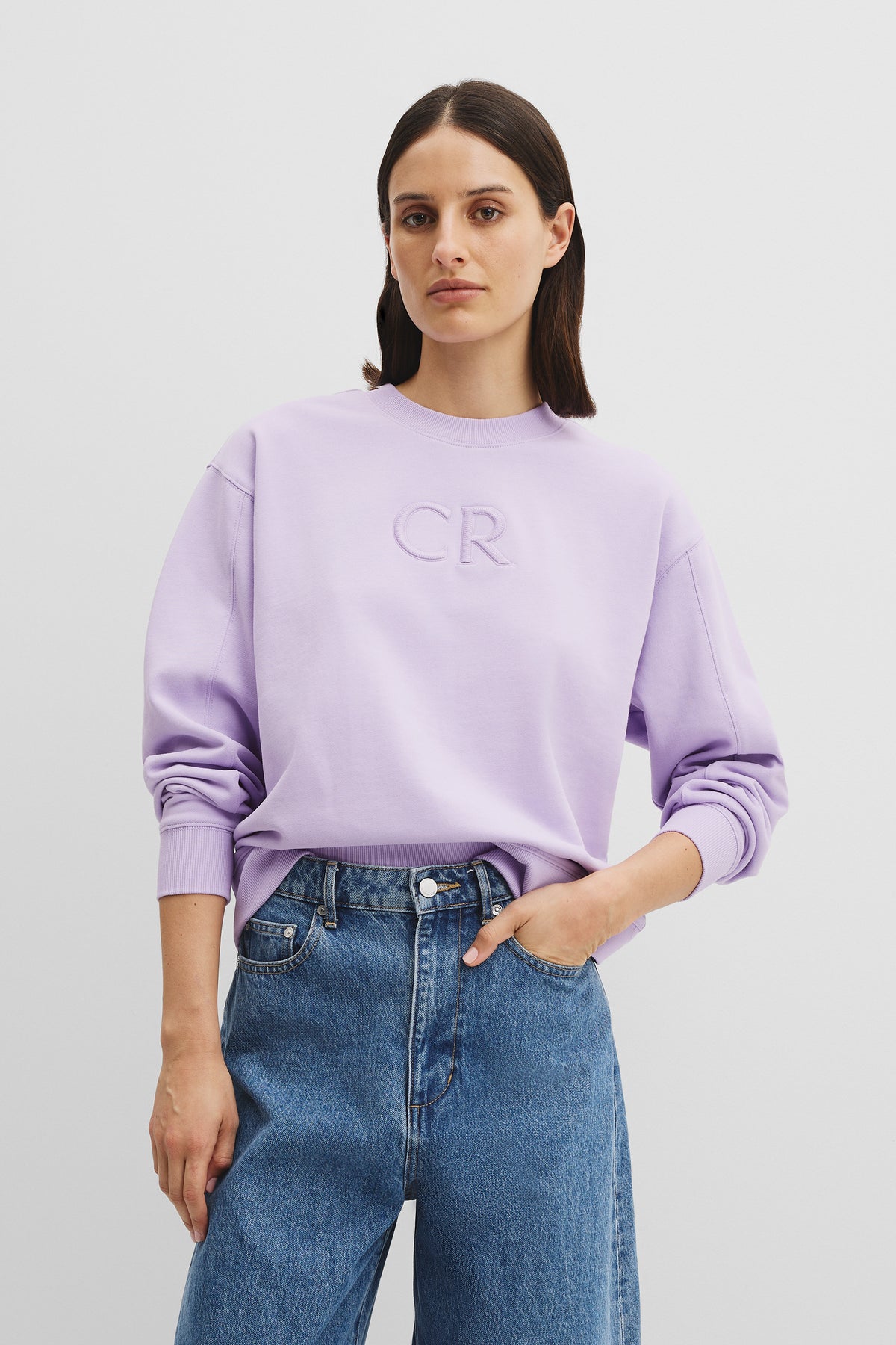 Australian Cotton Cr Logo Sweat