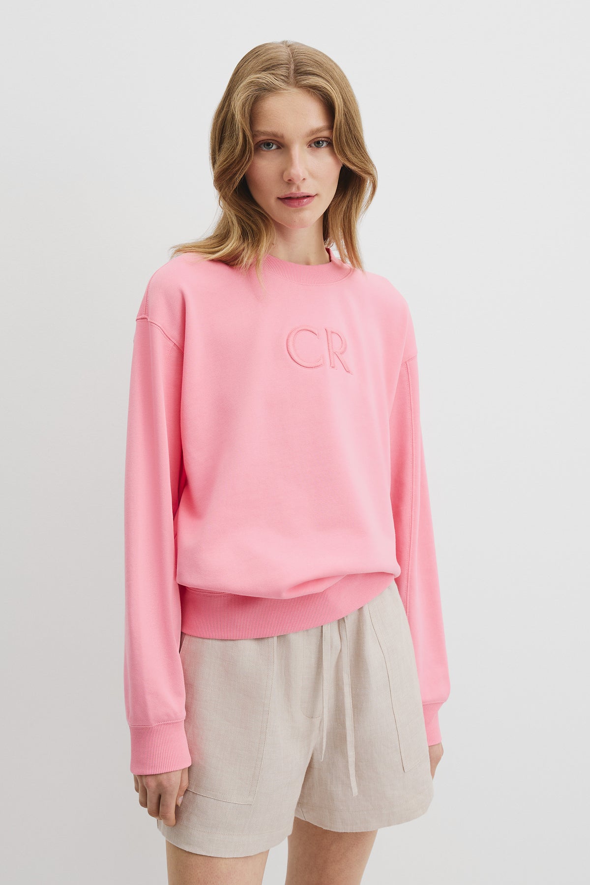 Australian Cotton Cr Logo Sweat