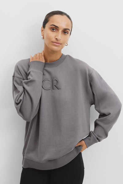 Australian Cotton Cr Logo Sweat