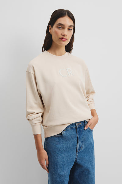 Australian Cotton Cr Logo Sweat