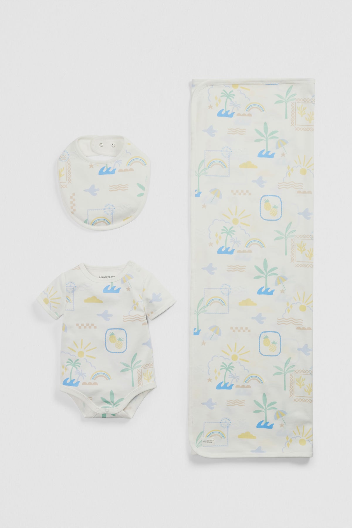 Organic Summer Baby Gift Box
