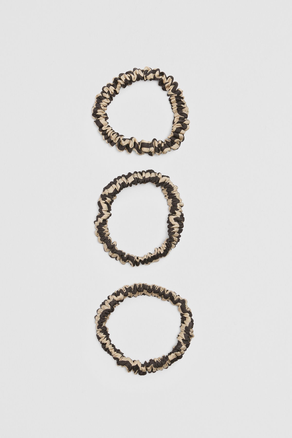 Small Silk Scrunchie Pack Of 3