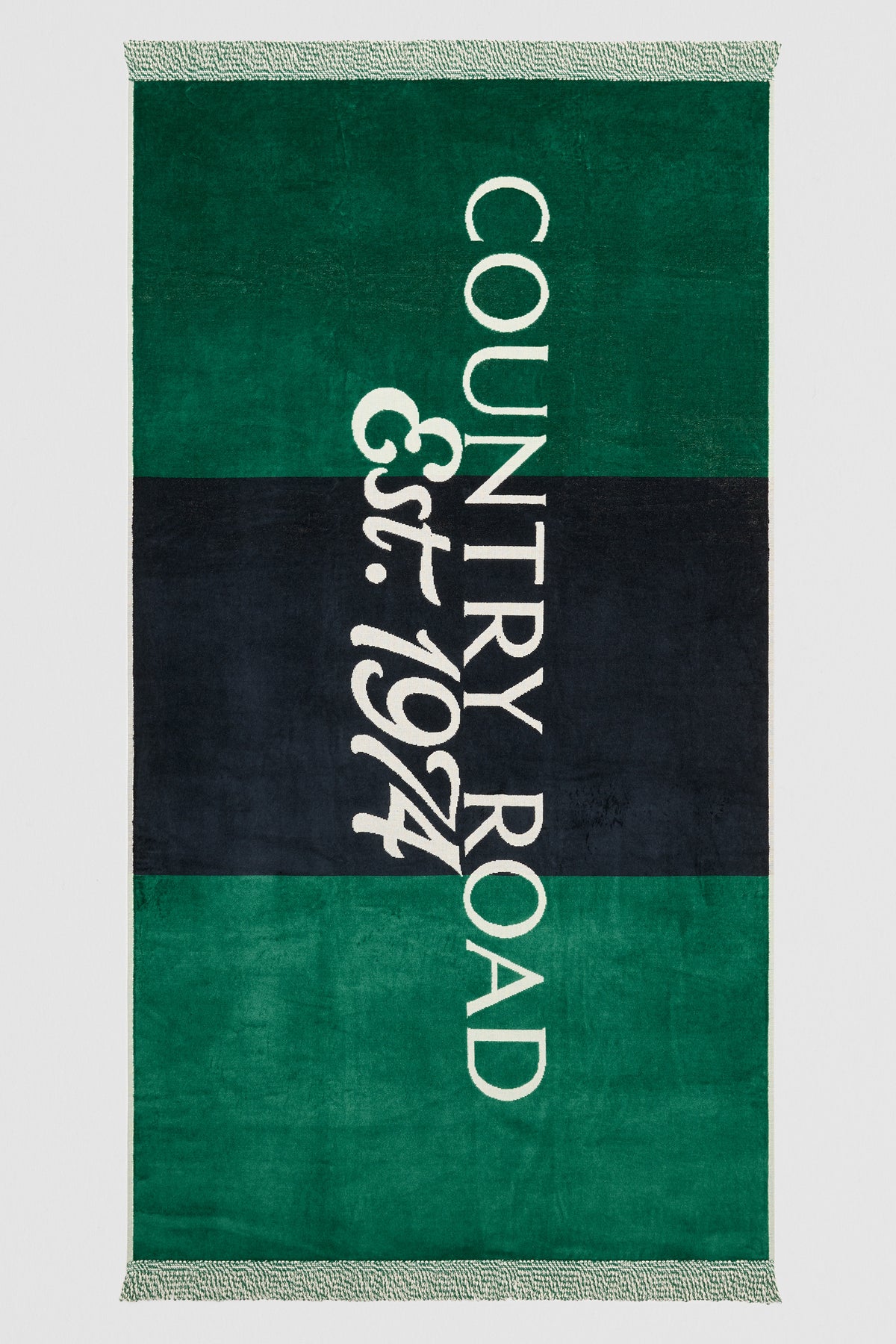 Australian Cotton Cr Est. 1974 Beach Towel