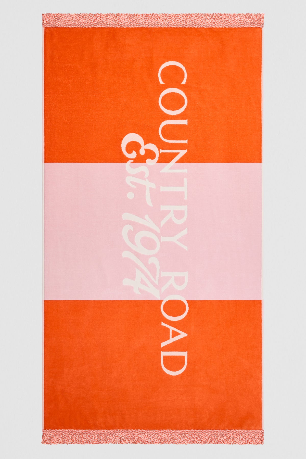 Australian Cotton Cr Est. 1974 Beach Towel