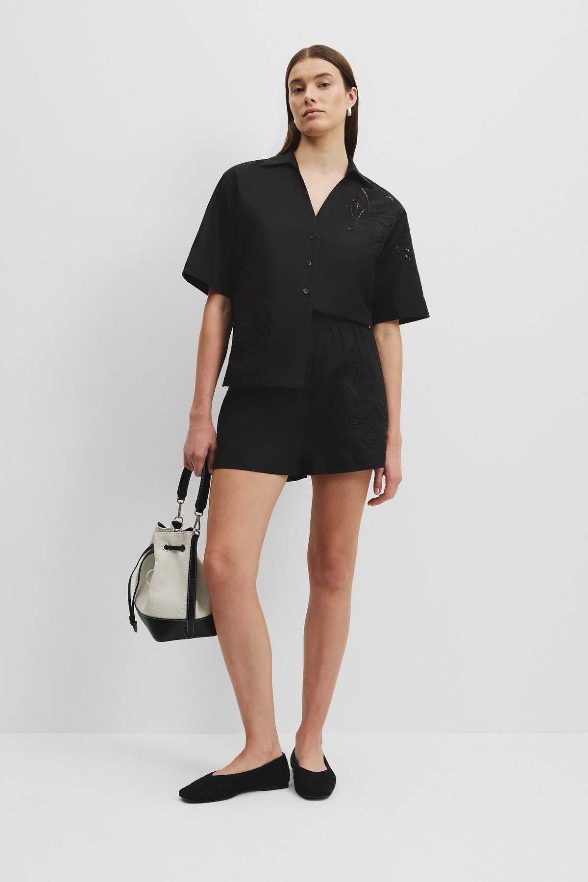 Broderie Short