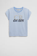 Organic Embroidered Logo T-Shirt
