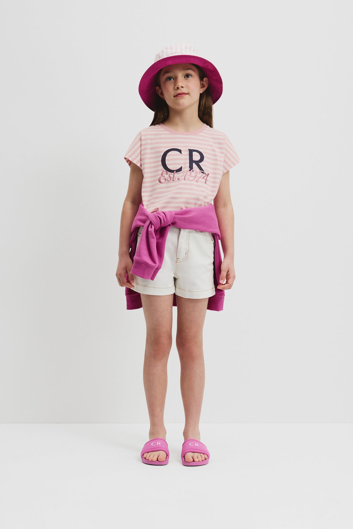 Organic Embroidered Logo T-Shirt