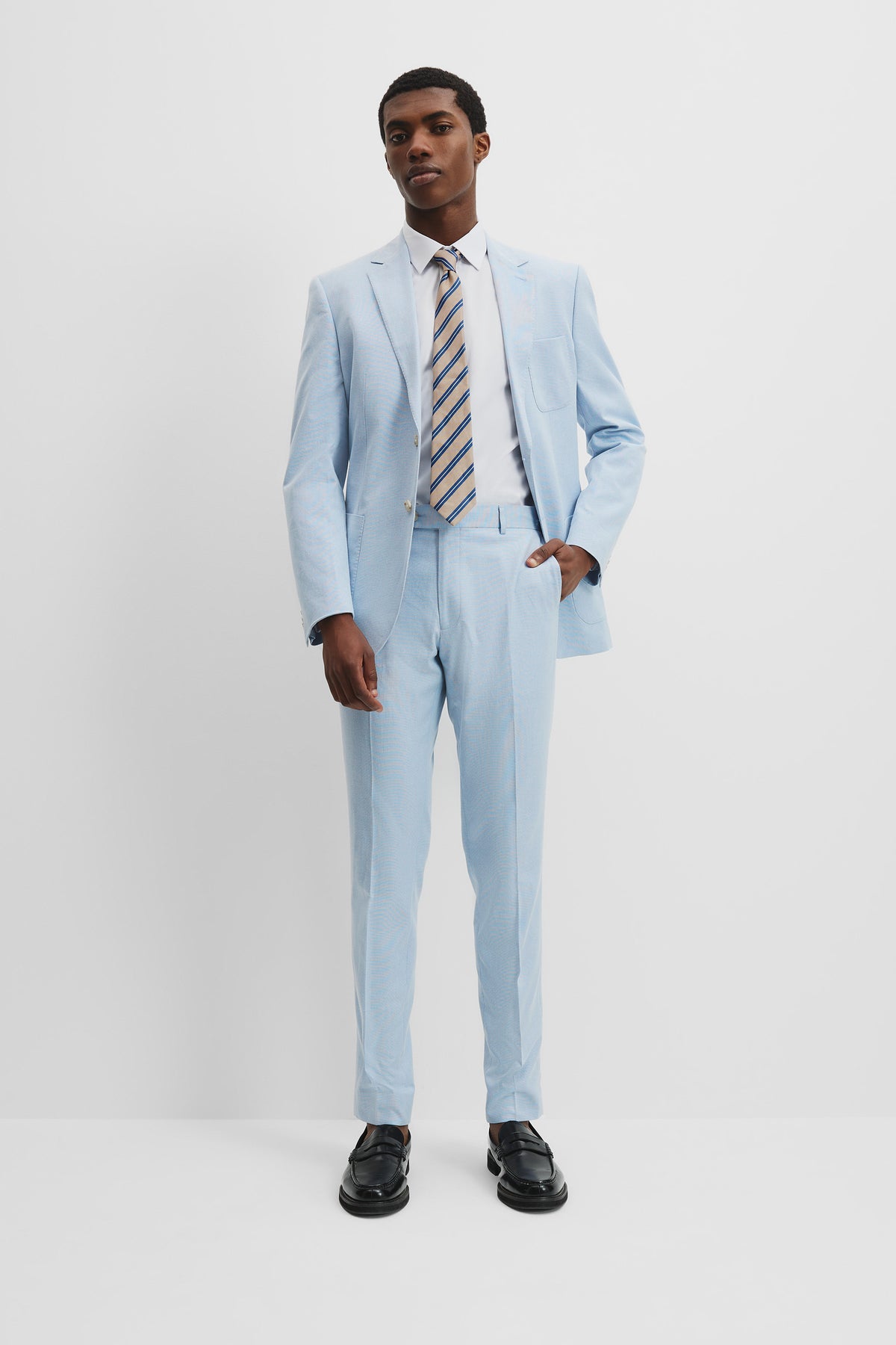 Cotton Chambray Pant