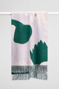 Cr X Julie White Gum Blossoms Throw