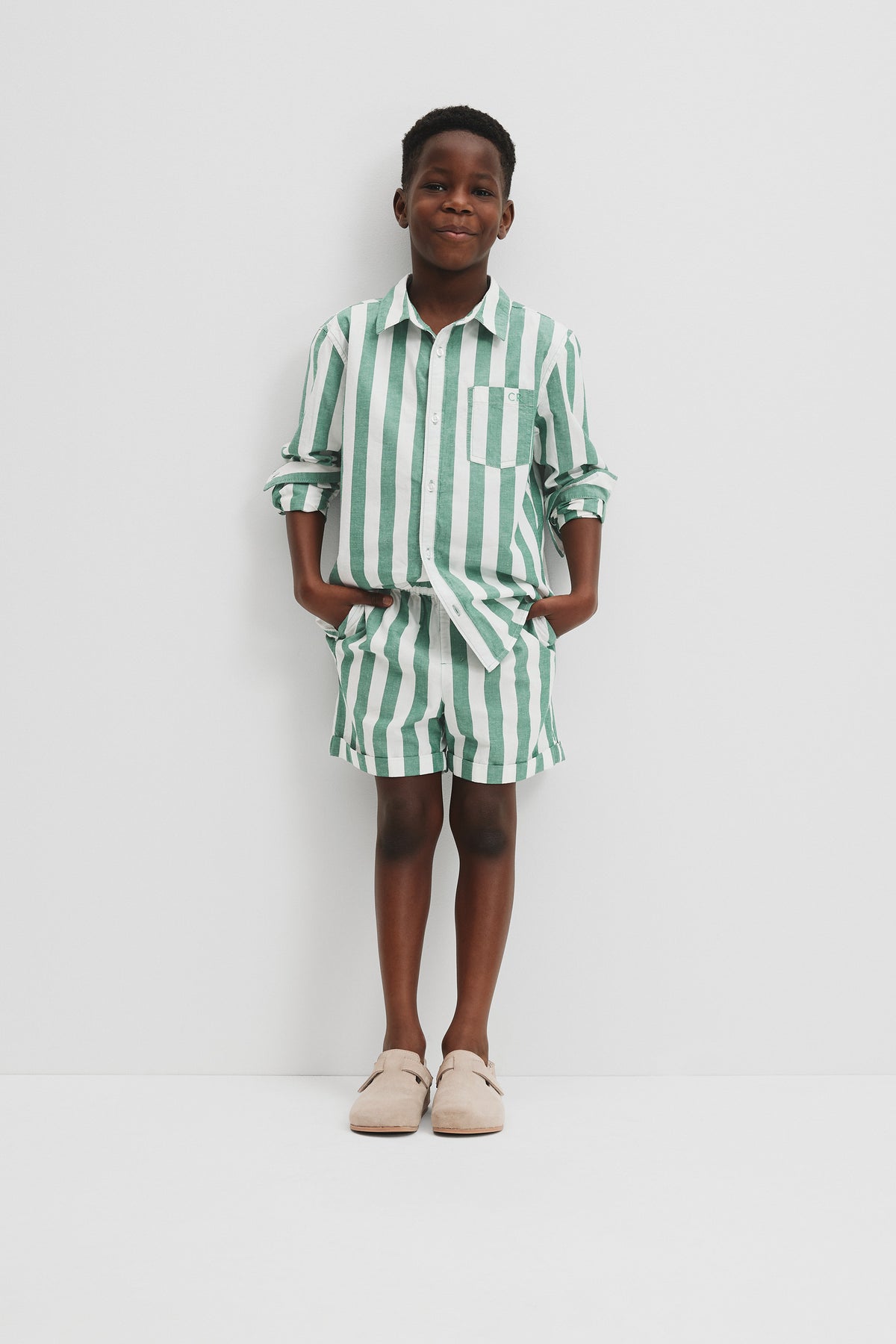 Organically Grown Cotton Blend Shirt
