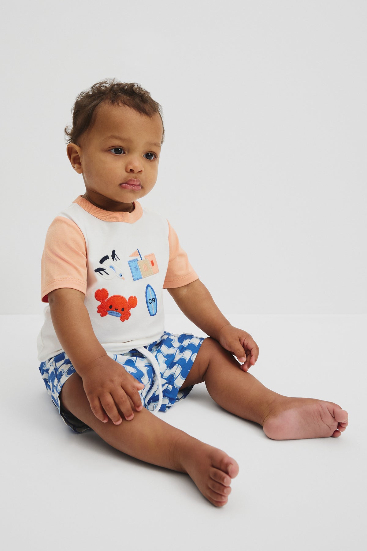 Organically Grown Cotton Beach Day T-Shirt