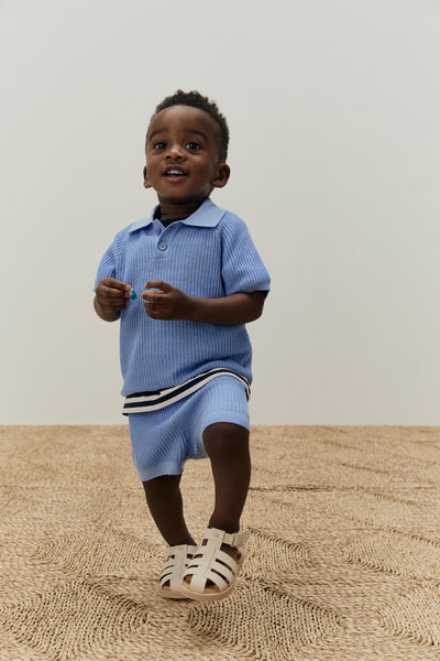 Organically Grown Cotton Knit Polo