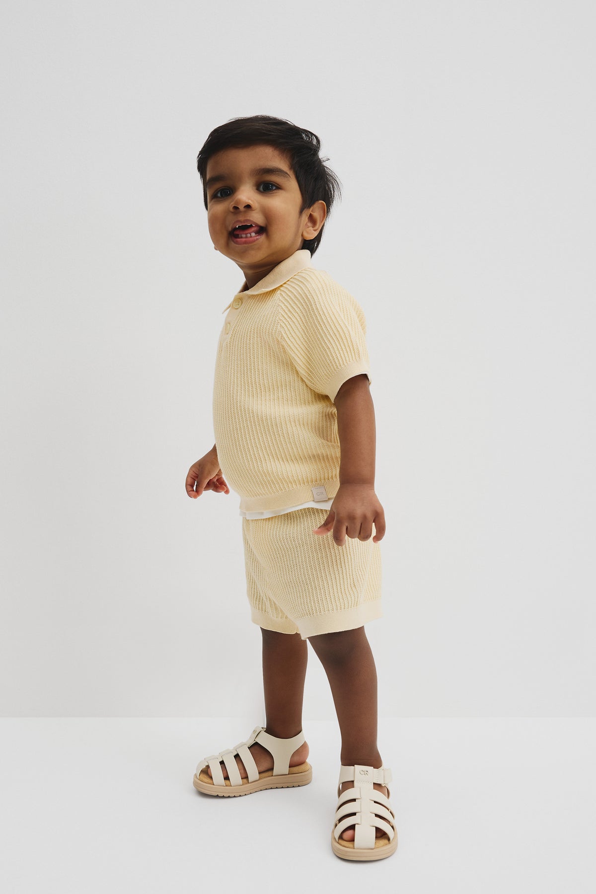Organically Grown Cotton Knit Short