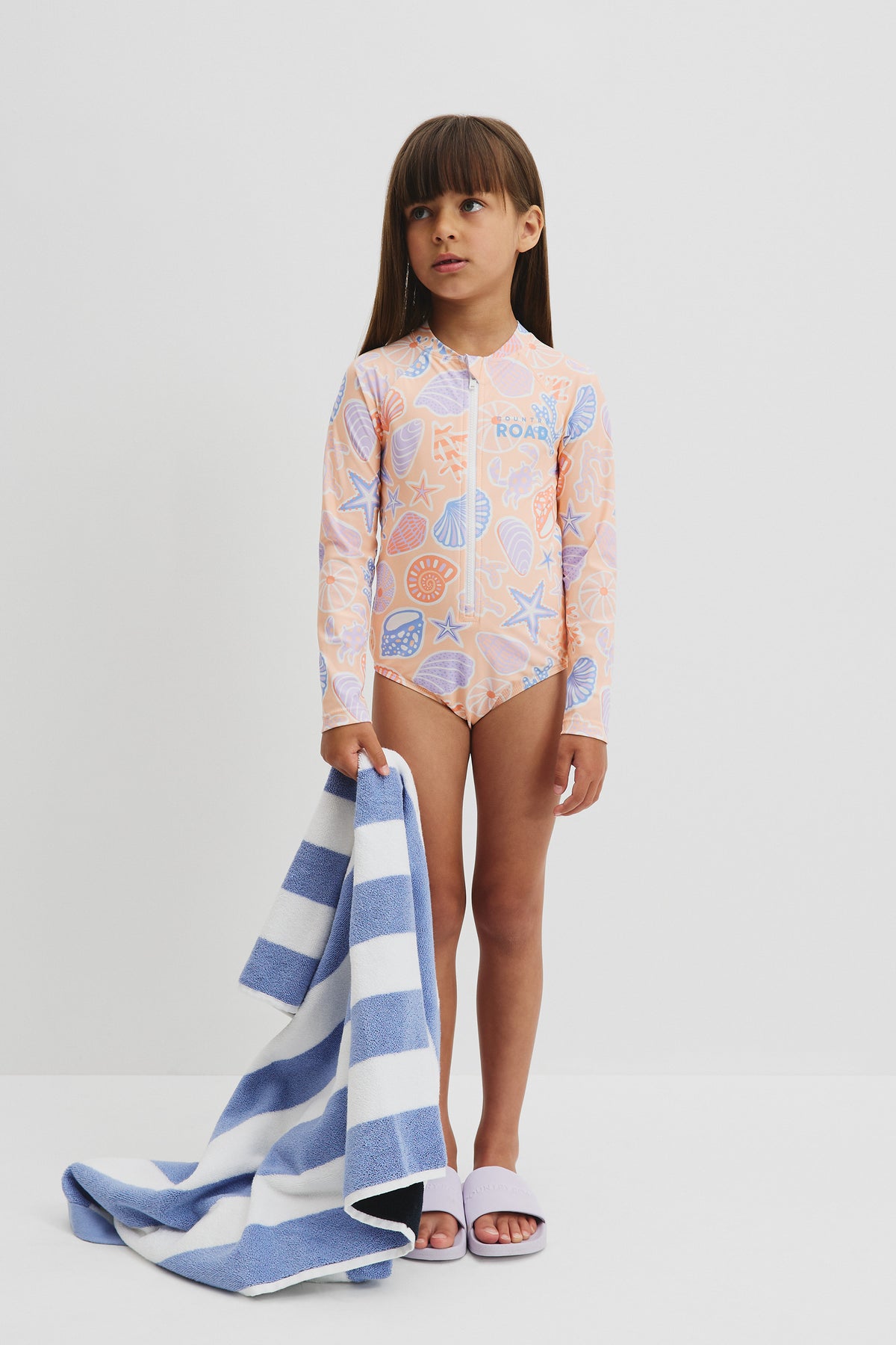 Recycled Nylon Blend Seaside Swimsuit