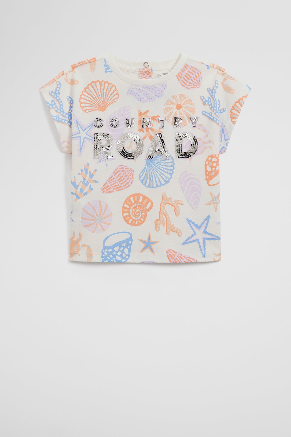 Sequin Logo T-Shirt