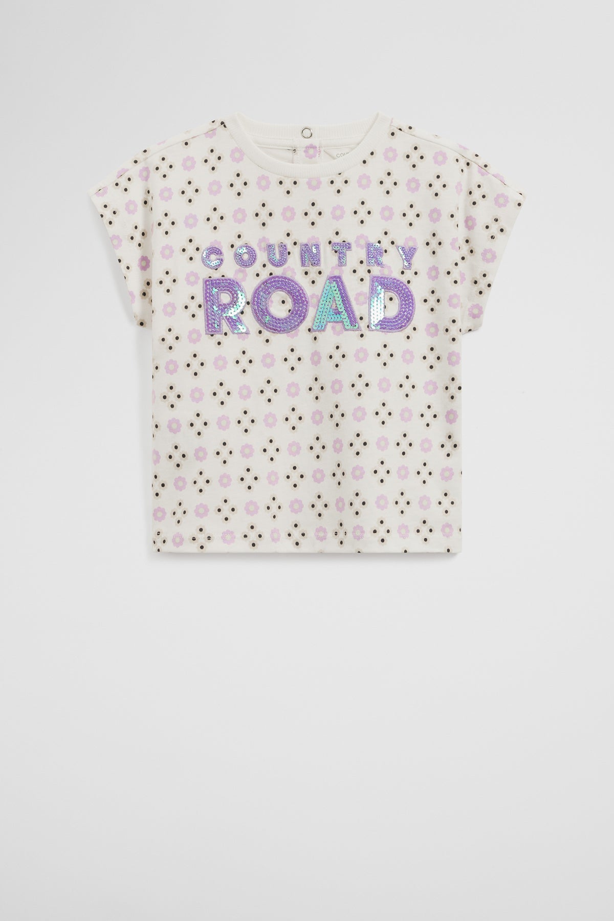 Sequin Logo T-Shirt