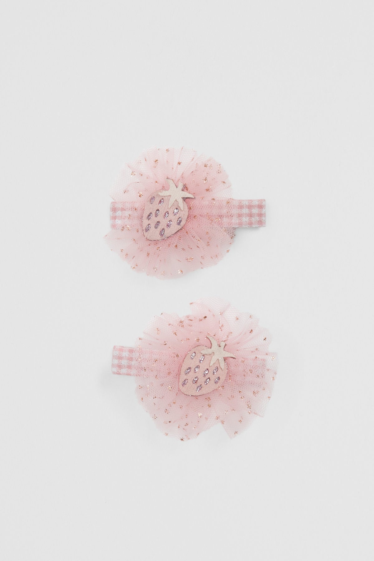 Tulle Berry Clip Pack Of 2