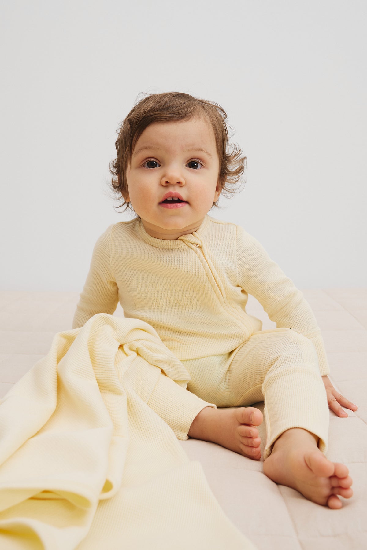 Organically Grown Cotton Waffle Jumpsuit