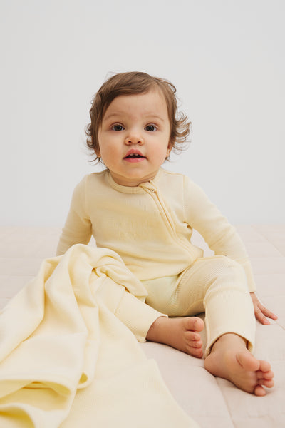 Organically Grown Cotton Waffle Jumpsuit