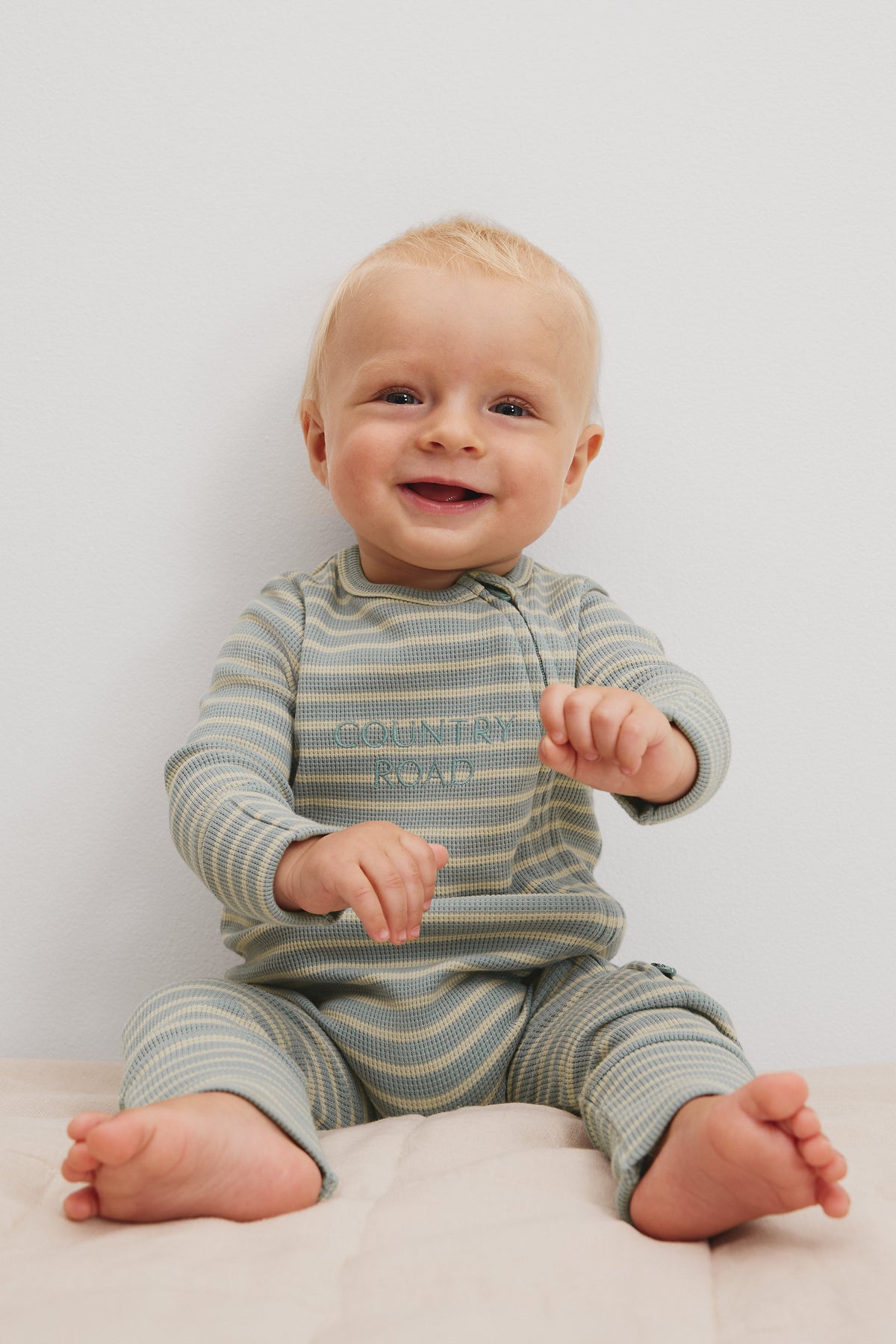 Organically Grown Cotton Waffle Jumpsuit