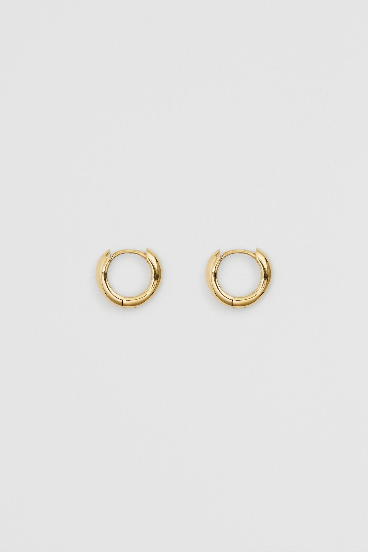 Tarnish-Resistant Small Slim Hoop