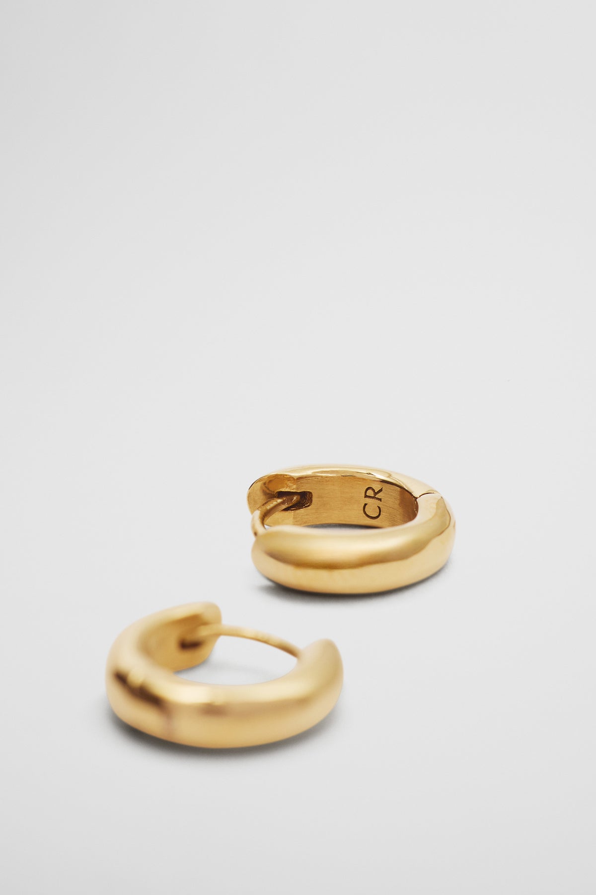 Tarnish-Resistant Small Slim Hoop