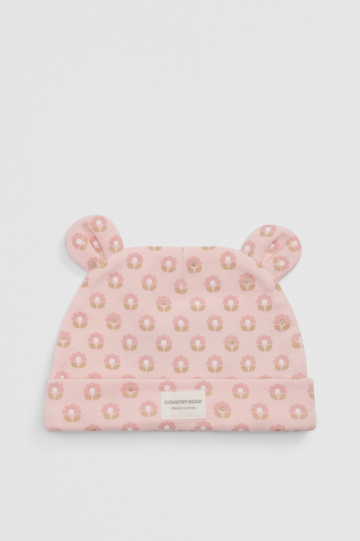 Organically Grown Cotton Newborn Beanie