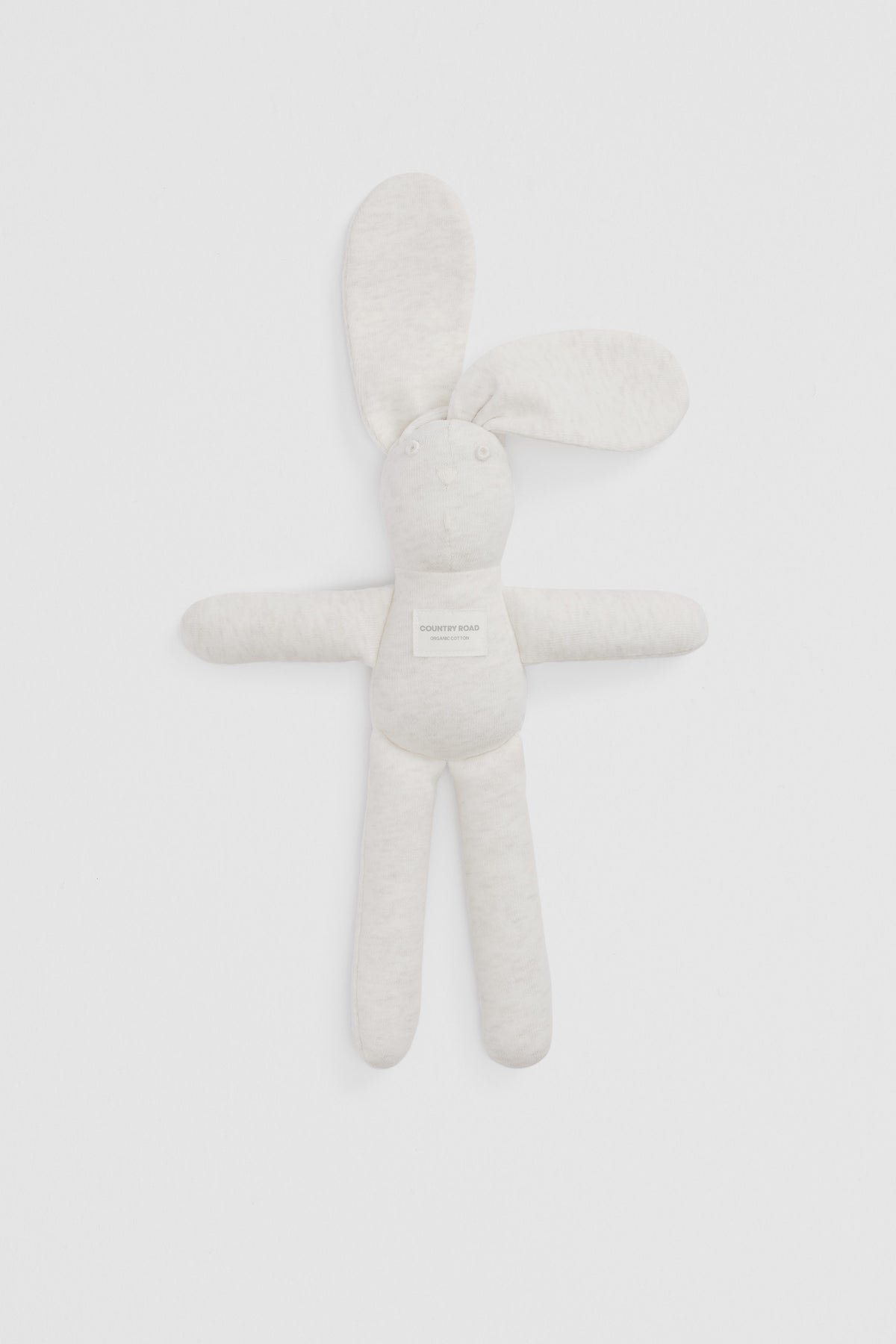 Organically Grown Cotton Blend Rib Stripe Bunny