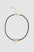 Heart Rope Necklace