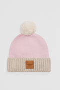 Organically Grown Cotton Blend Patch Logo Beanie