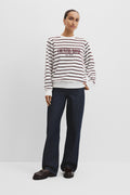 Australian Cotton Stripe Heritage Sweat