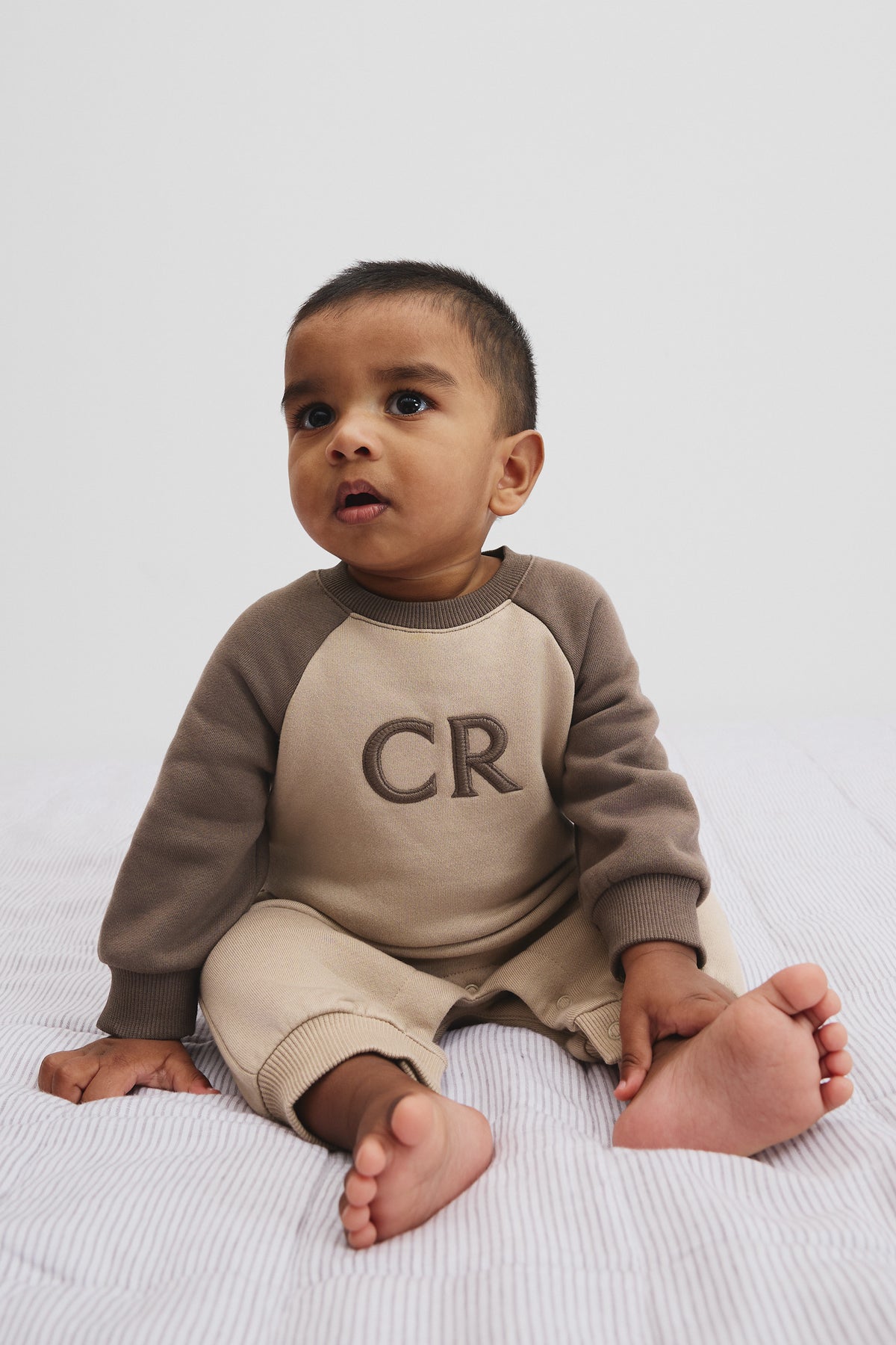 Cotton Logo Oversized Jumpsuit