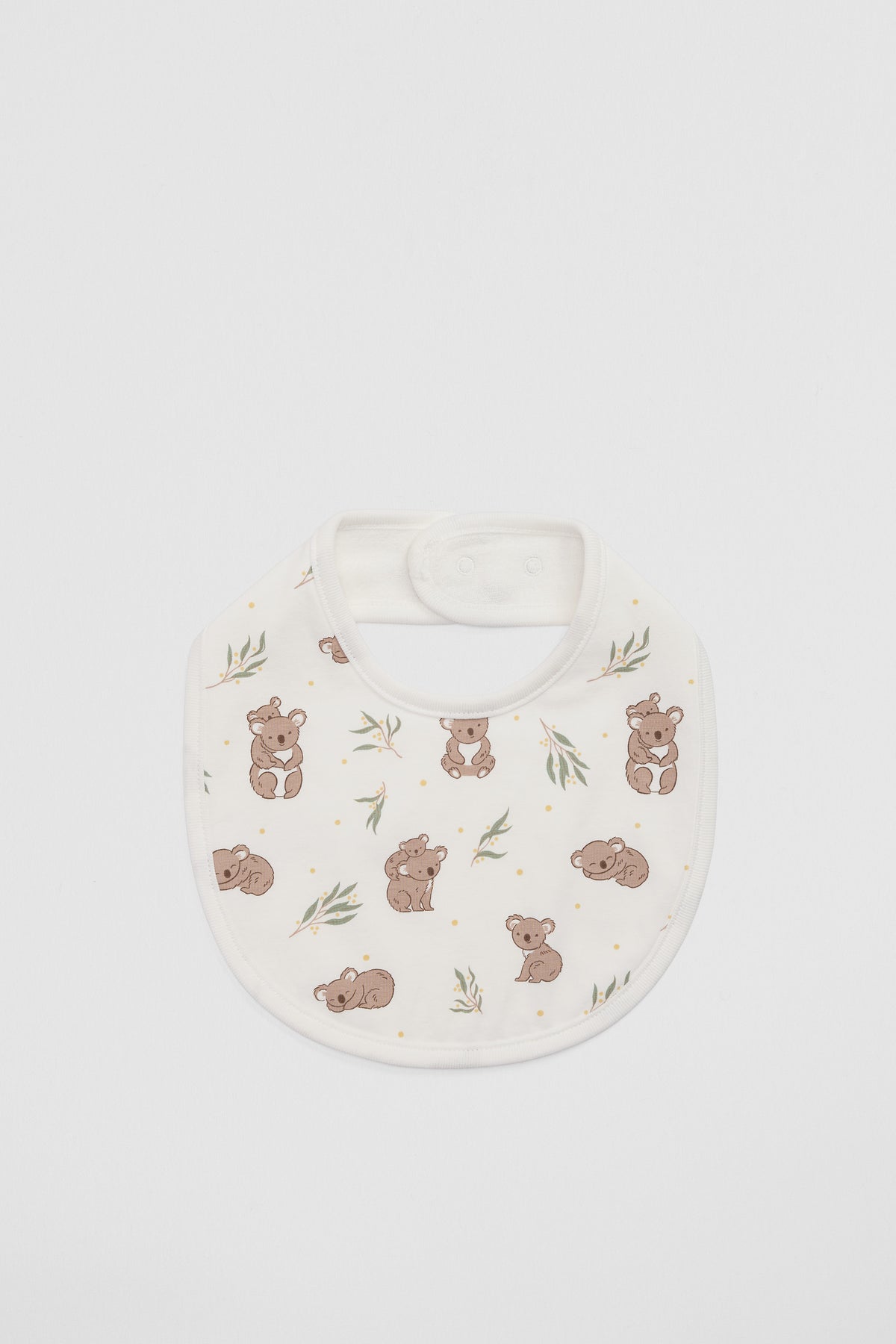 Organically Grown Cotton Koala Bib