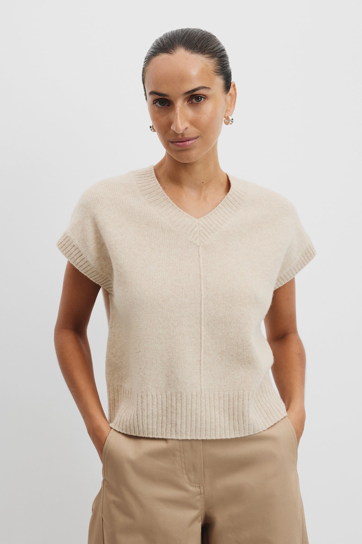 Wool Knit Vest