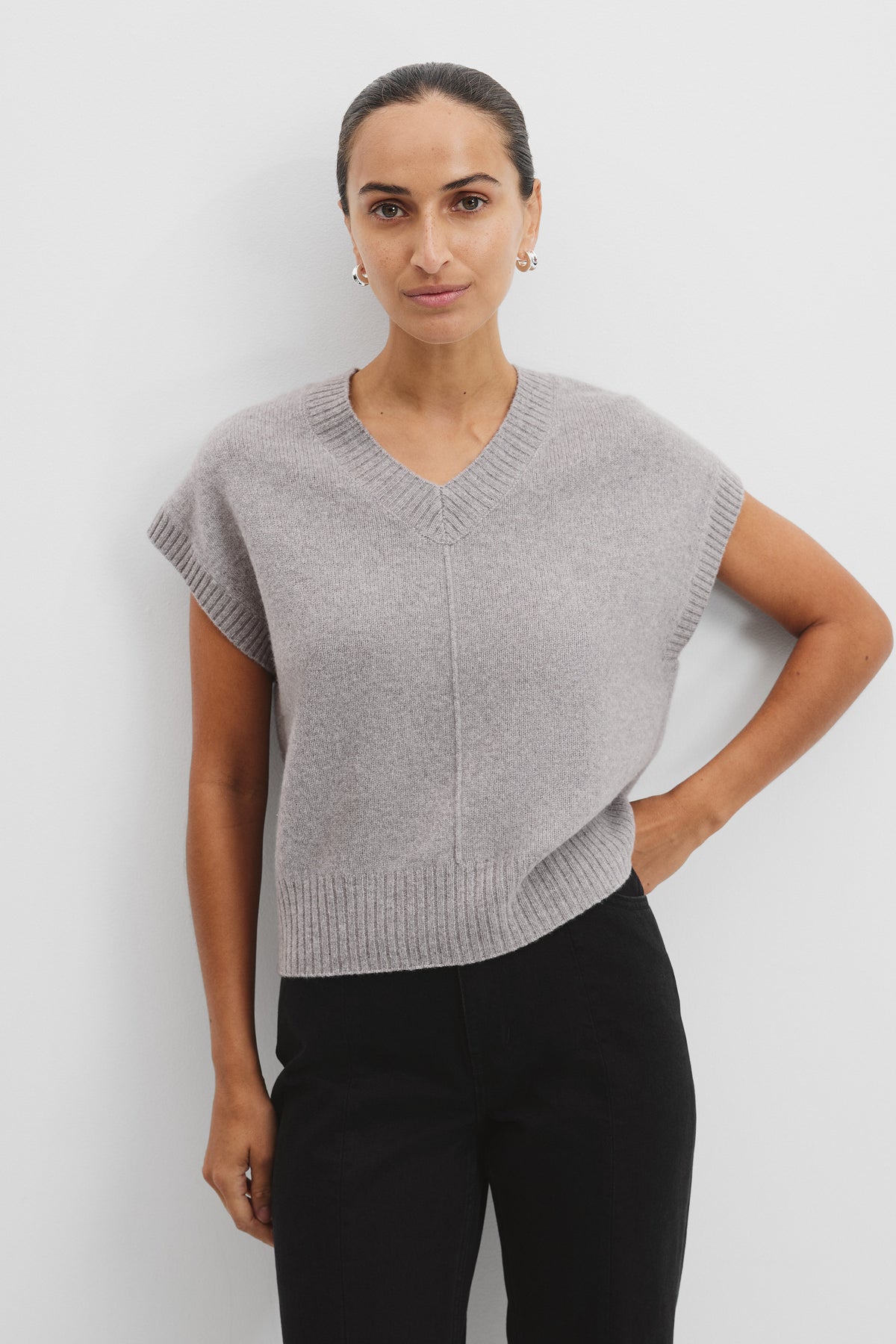 Wool Knit Vest