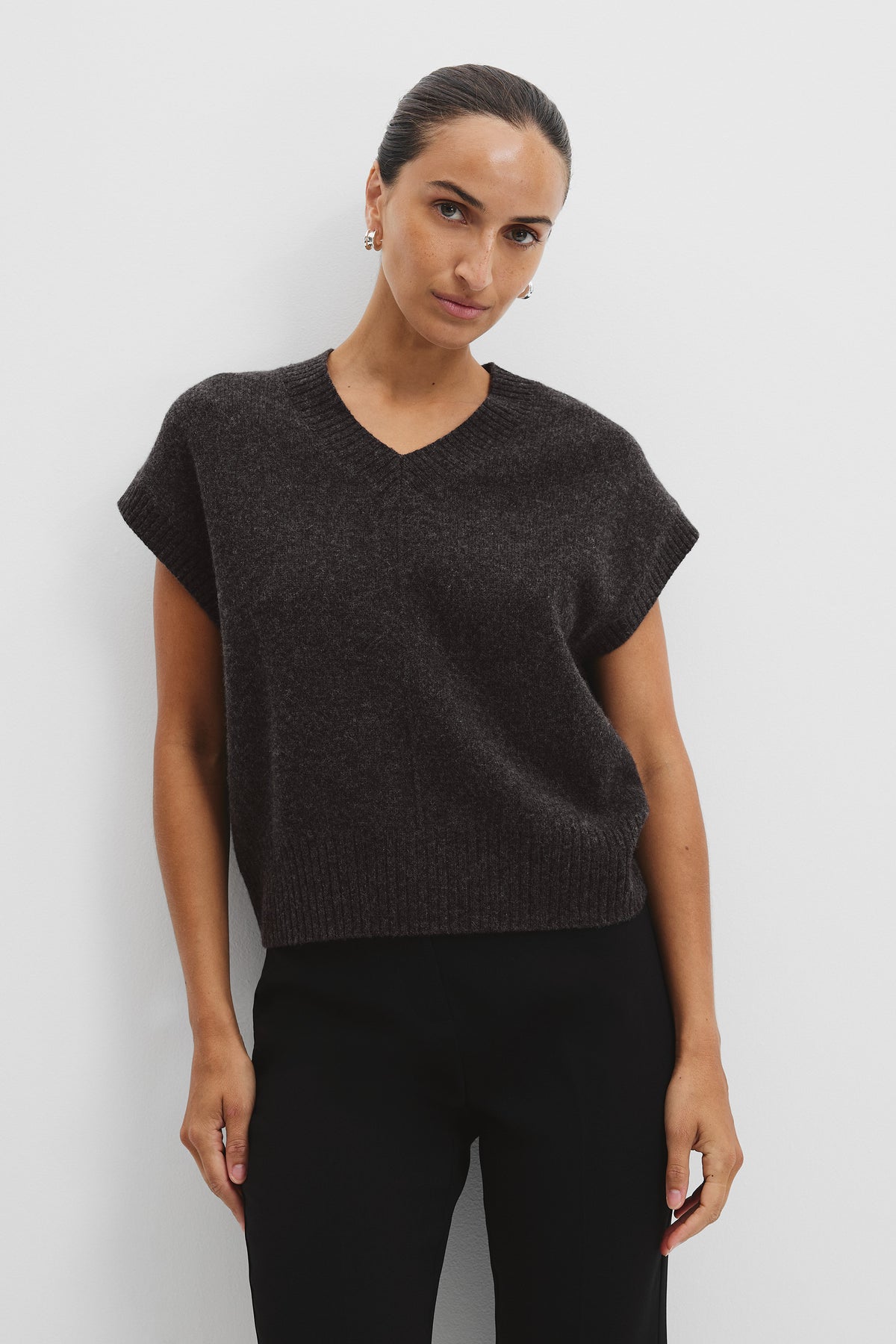 Wool Knit Vest