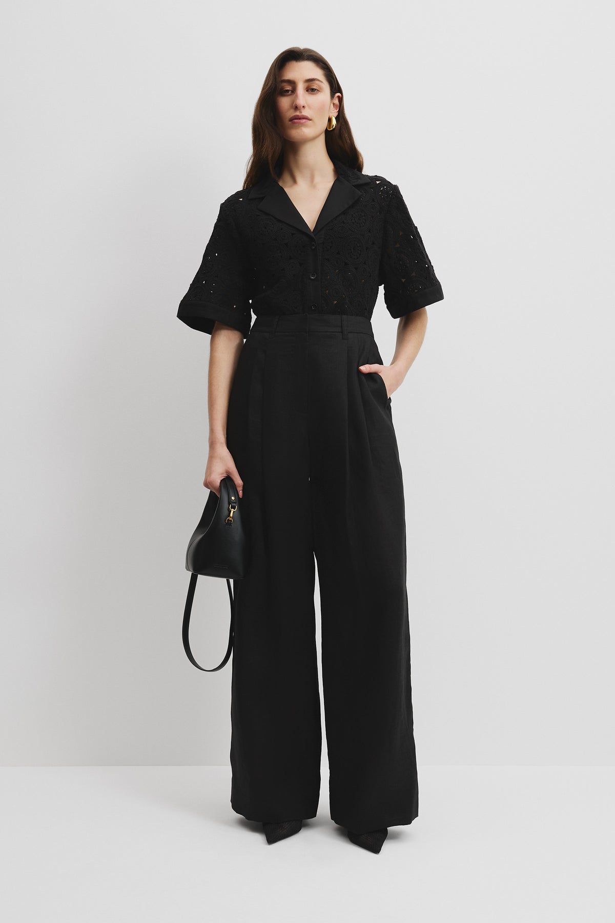 Fluid Pleat Pant