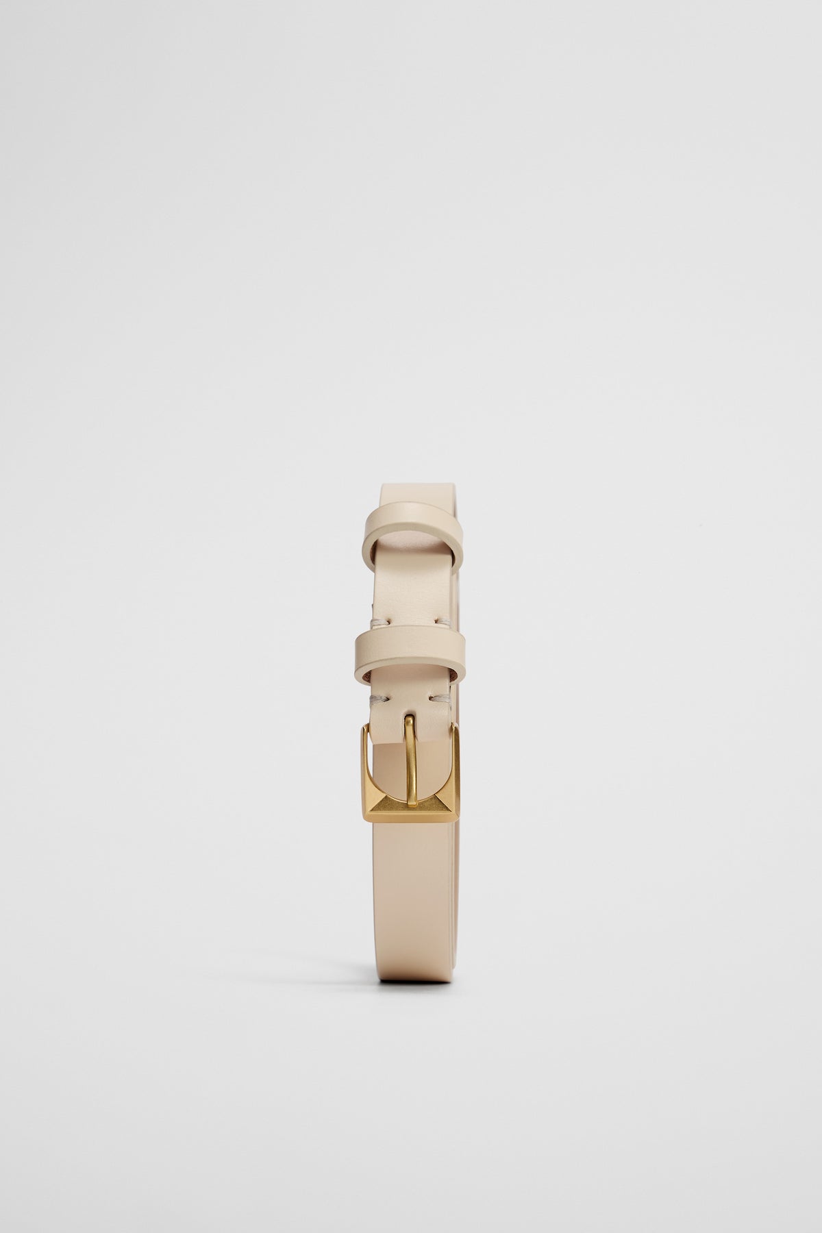 Facet Buckle Belt