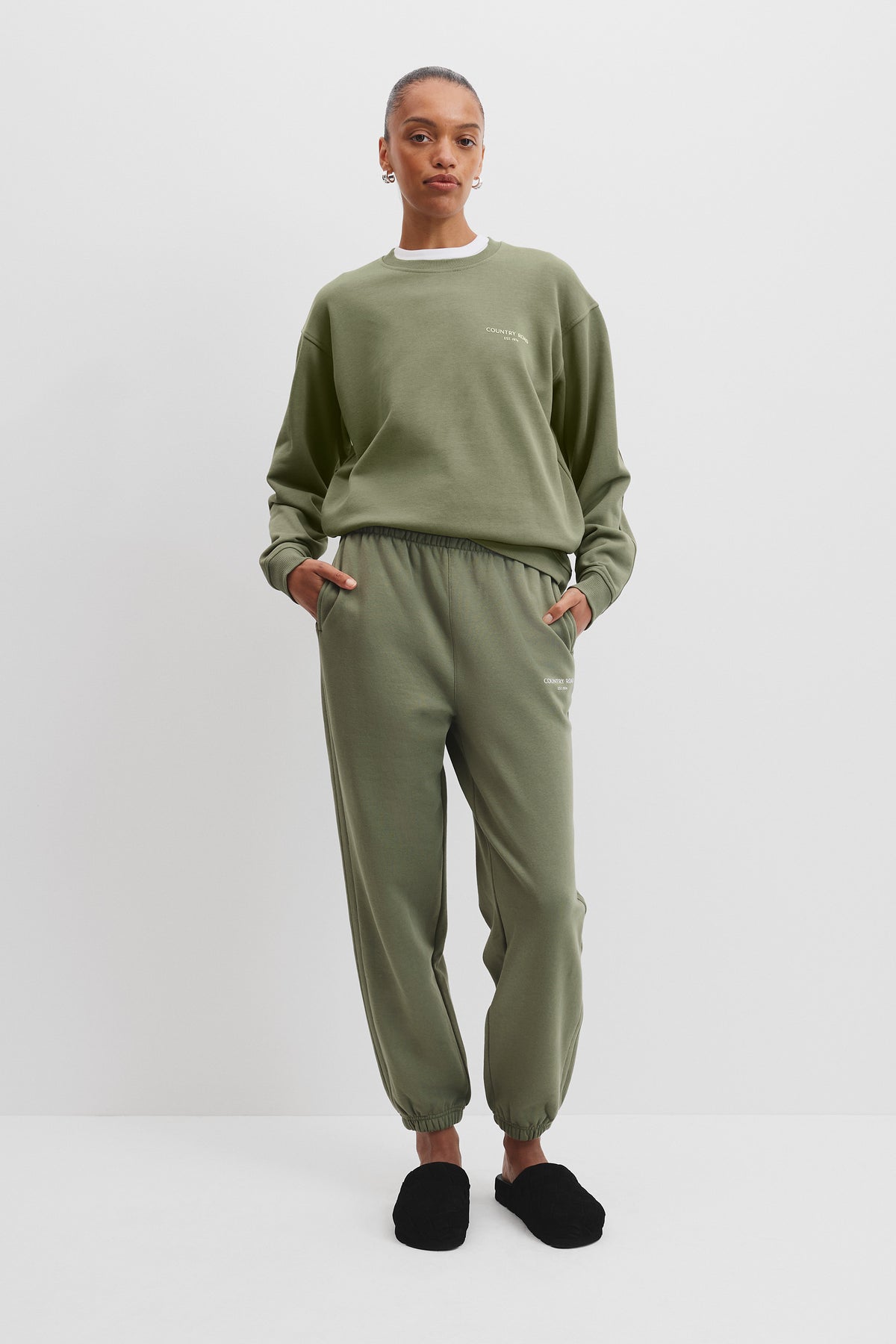 Australian Cotton Logo Track Pant