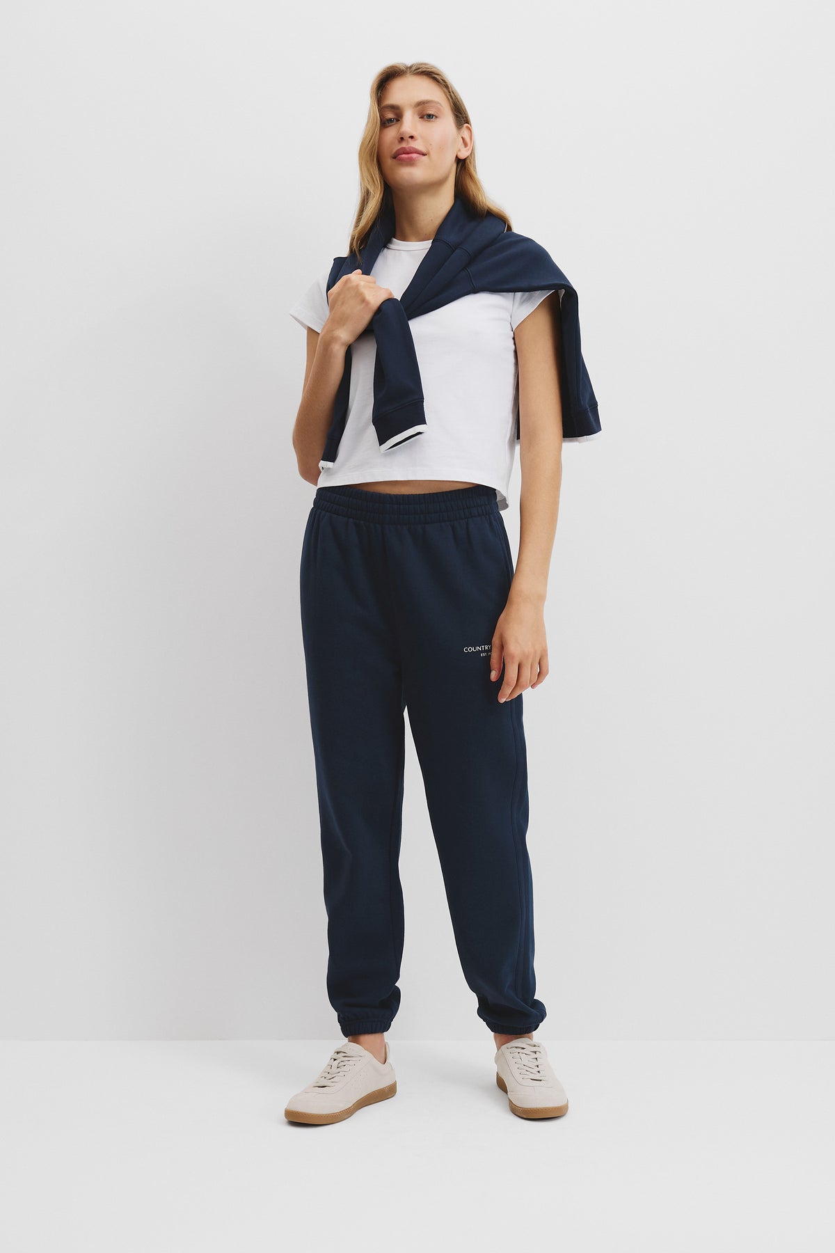 Australian Cotton Logo Track Pant
