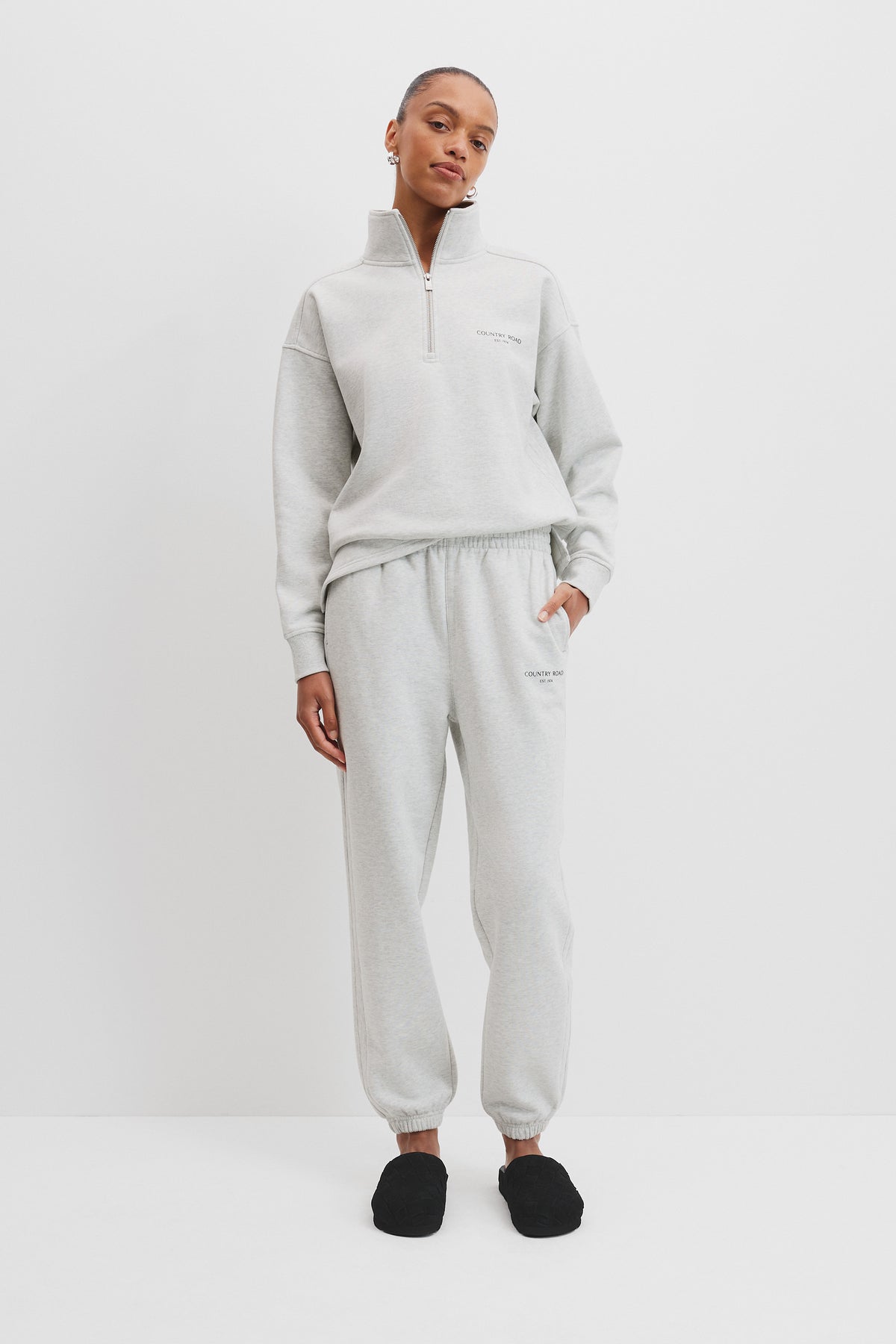 Australian Cotton Logo Track Pant