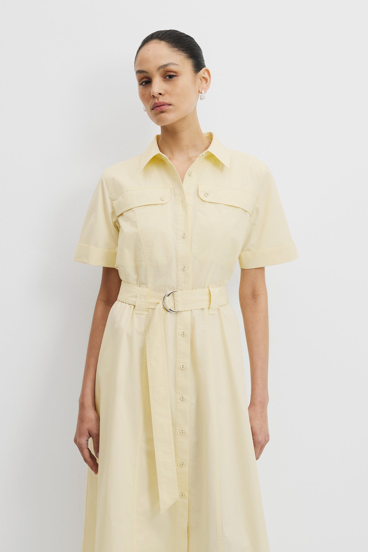 Flared Midi Dress