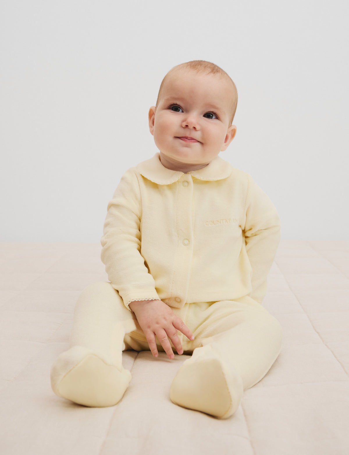 Cotton Velour Jumpsuit